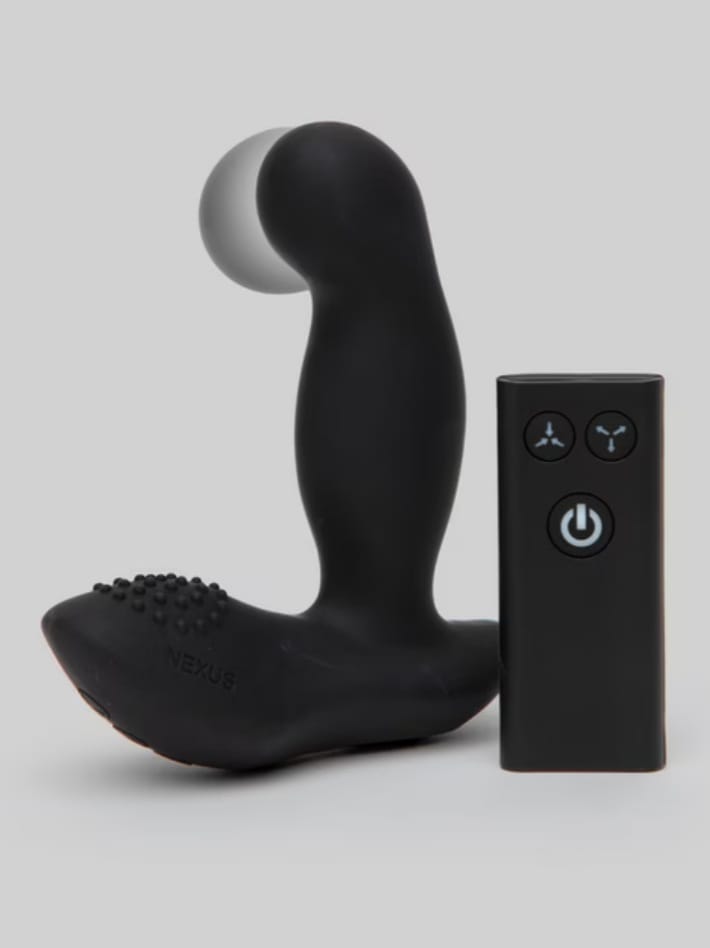 Nexus Boost Remote Control Rechargeable Prostate Massager with Inflatable Tip